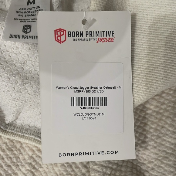 Born Primitive Jogger (Heather Oatmeal) - Picture 4 of 4